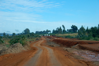 Strasse in Tansania