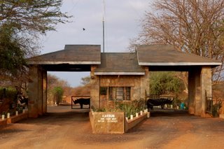 Tsavo West National Park Voi Gate