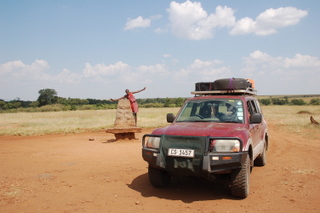 An der Grenze zwischen Kenia und Tansania