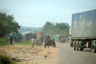Stadtverkehr in Mwanza