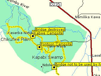 Pictures (c) BeeTee - Sambia - Kasanka National Park - Map 9. und 10. Juli 09